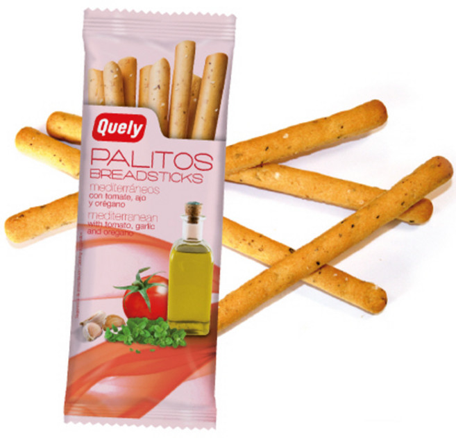 퀼리 지중해 브래드스틱 그리시니 와인안주과자, 50g, 3개