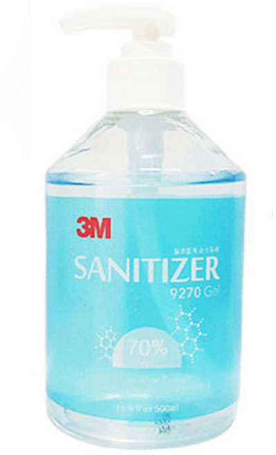 3M 신형 9270 손소독제 500ml, 1개