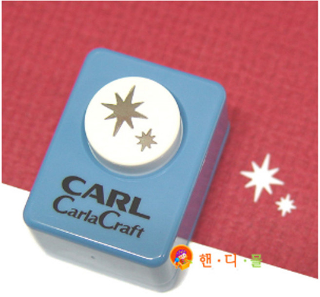 CARL 칼(CARL)모양펀치(CP-1) 94종모양(18mm) (2), 스파클