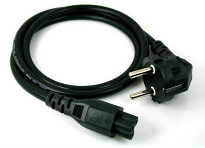 [노트옵션] 국산 3구 전원케이블 노트북용 파워코드 1M 케이블, 1개