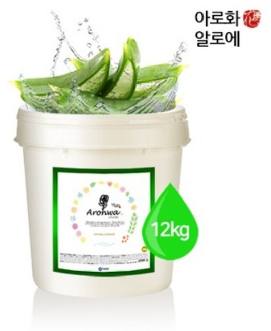 아로화(Arowha) 알로에 아로마 입욕제 (족욕제) 12kg 대용량 업소용 입욕 / 족욕 가루, 1개