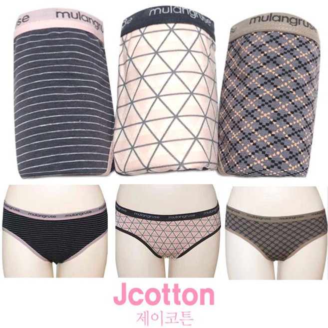 제이코튼 MWP-710 디어 위생팬티 3매