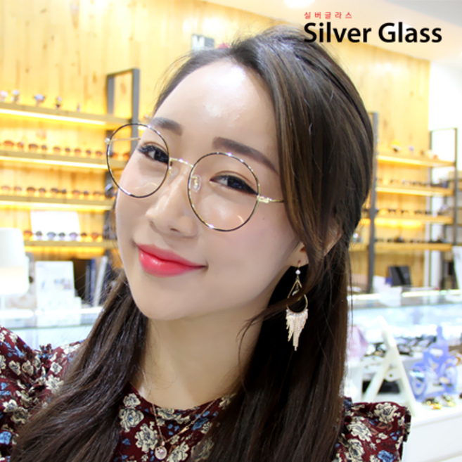 실버글라스 52사이즈 시력보호 블루라이트 청광차단안경