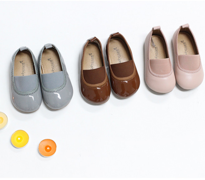 우르르쾅쾅 와이드밴딩플랫2 여아구두 귀여운플랫 아동플랫