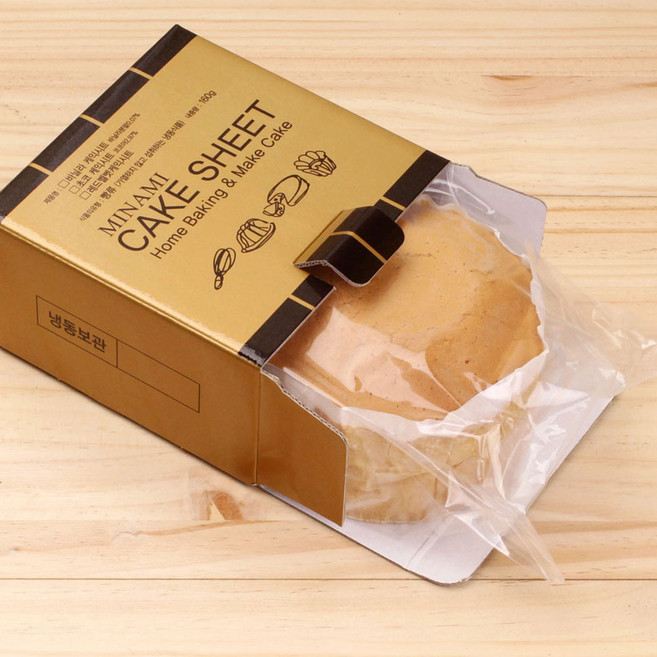 달곰베이킹 케이크시트 바닐라 미니, 1개, 100g