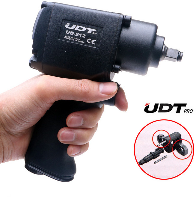 UDT 에어임팩렌치 3_8 인치 13mm 경량형 1.5kg 임펙렌치 임팩렌치, 1개