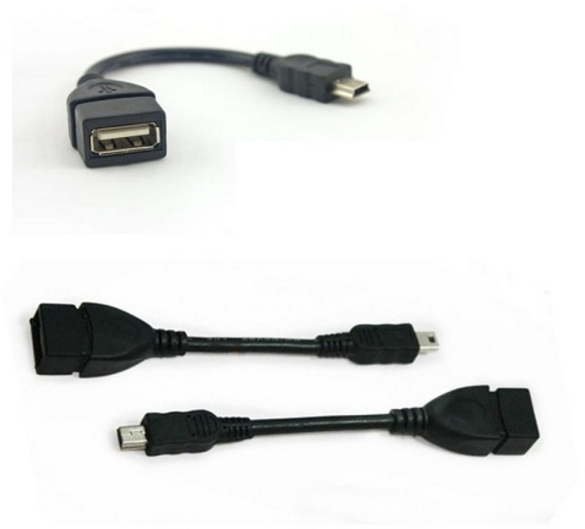 모바일 USB Mini 5핀 OTG 케이블(5핀 미니 케이블), OTG 케이블