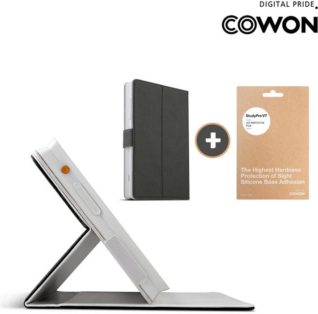 코원 PMP 스터디프로 V7 32GB/사은품증정/인강/학습기, (*본품 제외)V7가죽케이스+V7액정필름