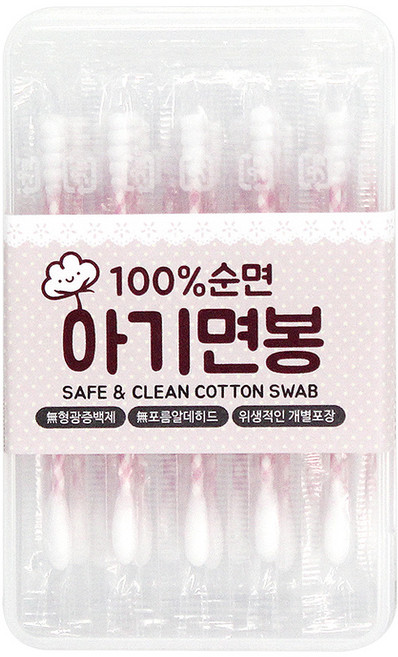 디팁스 신생아용 개별포장면봉 30개입, 1개