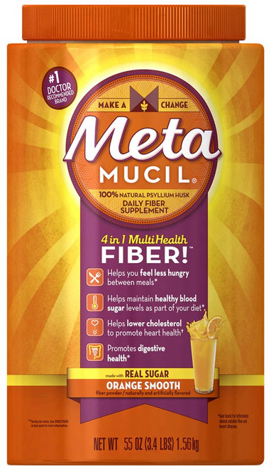 메타무실(Metamucil) 식이섬유 MultiHealth Fiber 1.56kg, 1개