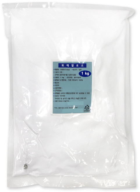 이든타운 트레할로스 1kg 천연 감미료 설탕대용 전분 제과 제빵 베이킹 재료, 1개
