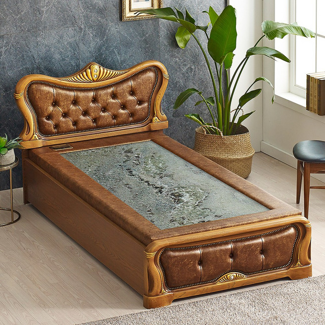 효암 프리미엄 돌침대 싱글사이즈 돌보료, 03_우레탄 침대 HM2002SS