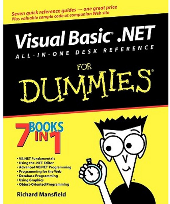 Visual Basic .Net All in One Desk Reference for Dummies Paperback