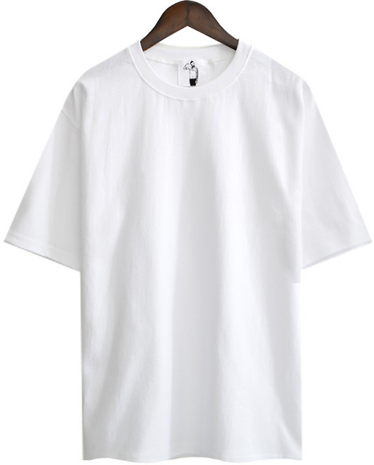 맥스스피드 10수 무지 면 반팔티셔츠