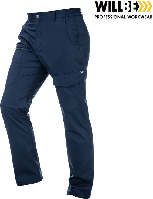 [윌비] PR-408 춘추작업복 하의 네이비, 1개