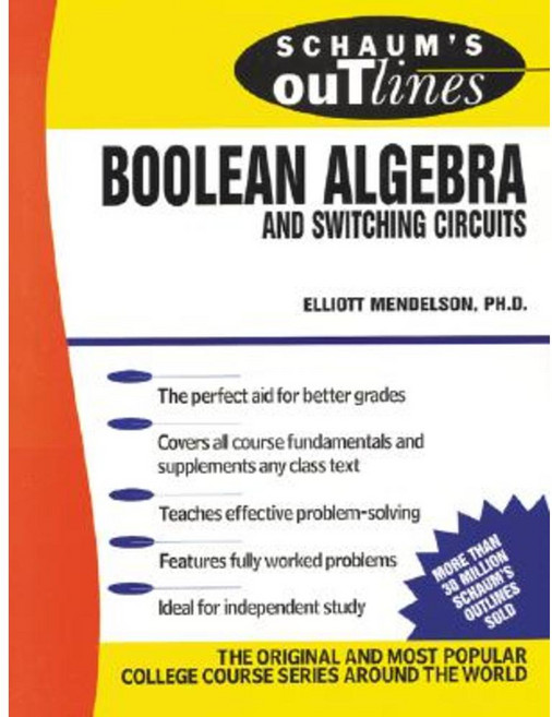 Schaum's Outline of Boolean Algebra and Switching Circuits Paperback, McGraw-Hill Education