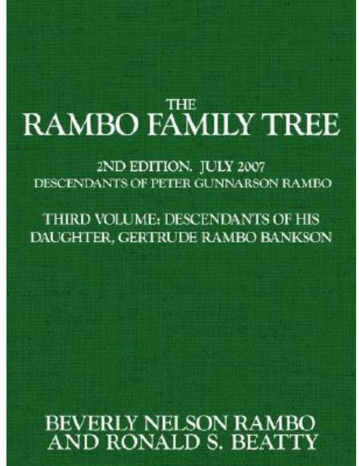 Rambo Family Tree Paperback, Authorhouse