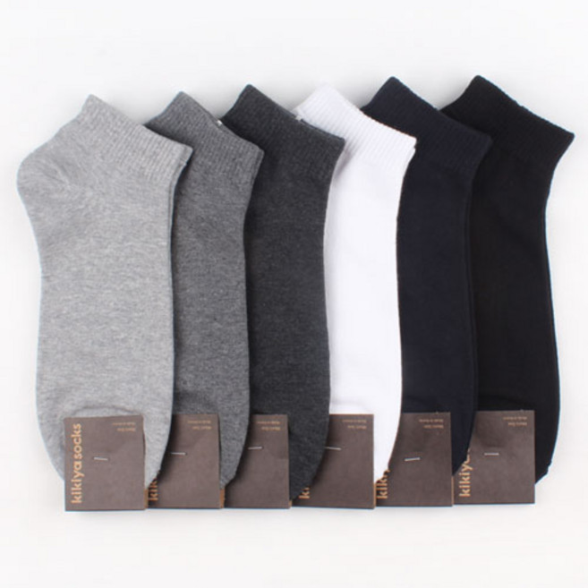 양말예찬 남성용 심플 무지 발목양말