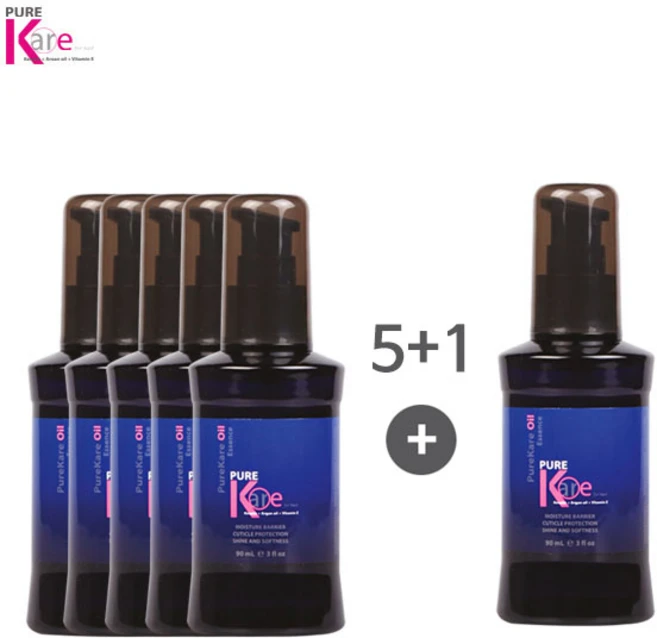 퓨어케어 오일에센스 5+1 헤어에센스, 1개, 90ml - 쿠팡