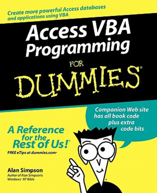 Access VBA Programming for Dummies Paperback
