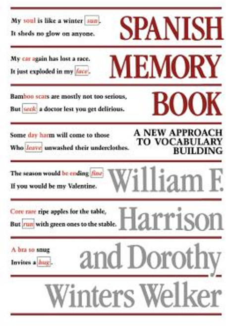 Spanish Memory Book: A New Approach to Vocabulary Building Paperback, University of Texas Press