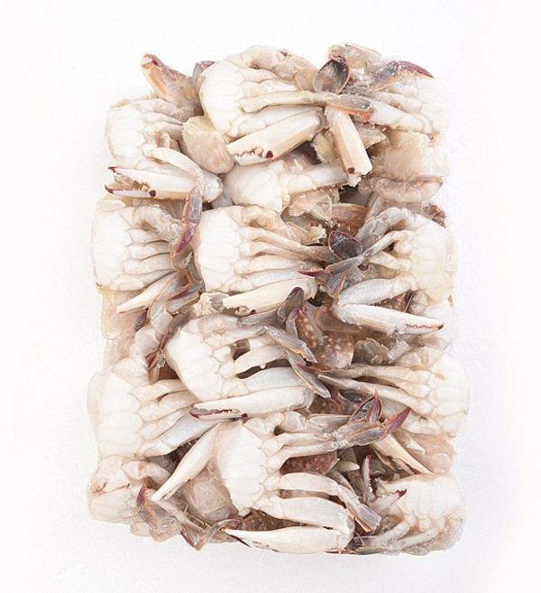 푸드마을 손질 절단꽃게 S 꽃게찜 꽃게탕 된장찌개, 450g, 1개