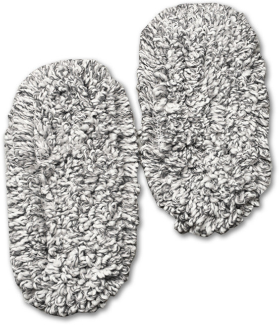 LKEY 청소슬리퍼 리필패드 A타입 화이트그레이 탈부착 리필, 걸레타입리필_A 화이트그레이, 1세트