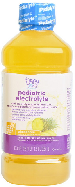 티피토즈 페디어트릭 일렉트롤라이트 파인애플, 1개, 1L