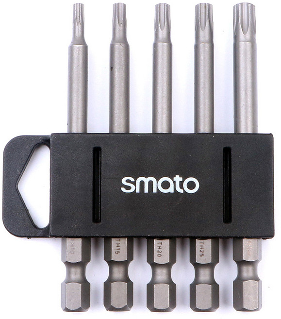 스마토 홀형 별비트 세트 75mm 5PCS 6각 자석형 비트 육각 별빗트 셋트, 1개