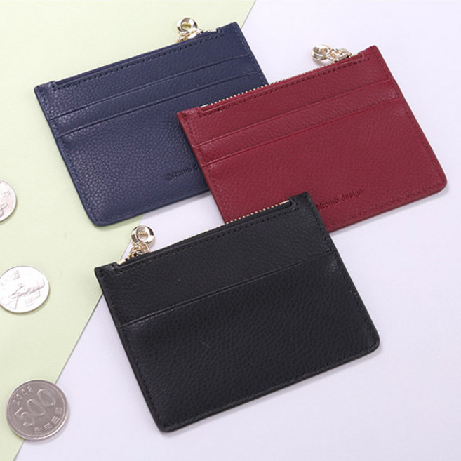 FROMb 로티 천연소가죽 카드지갑