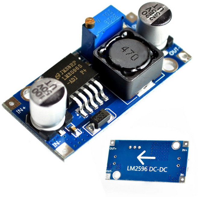 티앤디 아두이노 LM2596HV 스텝다운 감압 벅 DC컨버터 3A, 1개