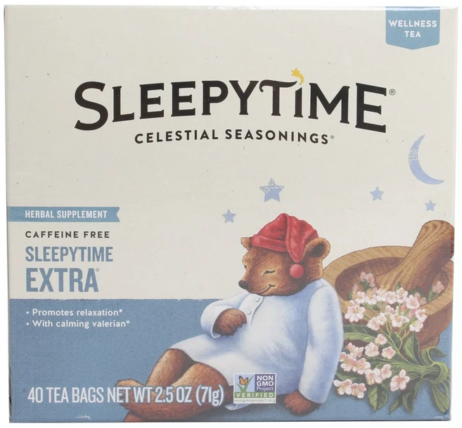 셀레셜시즈닝스 허벌 서플먼트 슬리피타임 엑스트라 무카페인, 1.75g, 40개입, 1개 - 쿠팡