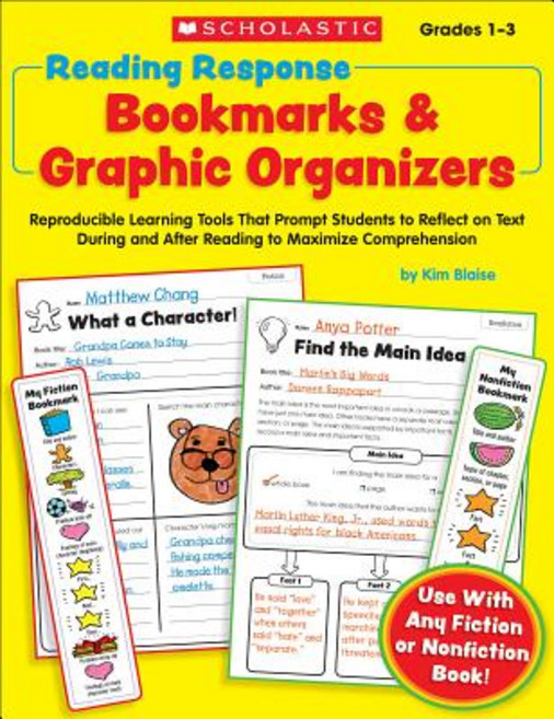 (영문도서) Reading Response Bookmarks & Graphic Organizers: Reproducible Learning Tools That Prompt Students to R..., Scholastic Teaching Resources