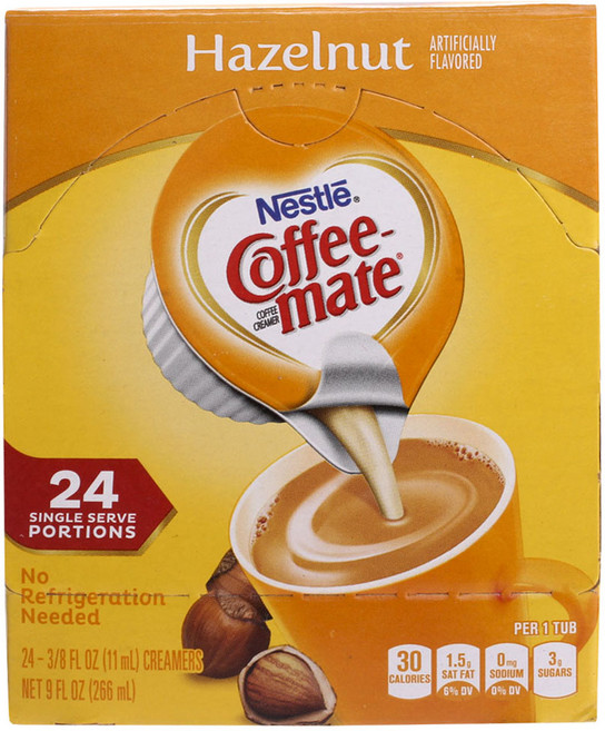 커피메이트 크리머 헤이즐넛 K-컵, 1개, 24개입