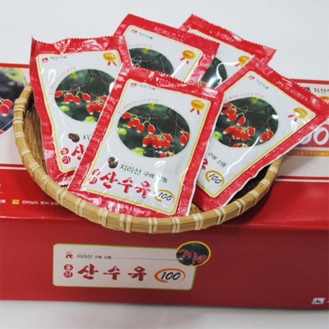 해마을 구례 옹기 산수유엑기스, 30개, 100ml