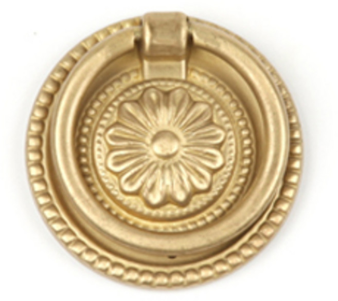 남선 italy omp 엔틱 링고리 가구손잡이 650-32mm SA 골드무광 싱크대 장식장 서랍장 붙박이장 신발장 책상손잡이교체, 1개