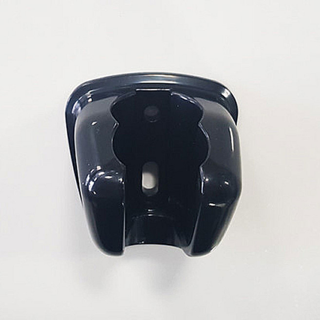 욕실플러스 블랙샤워기걸이 (행거), 1개