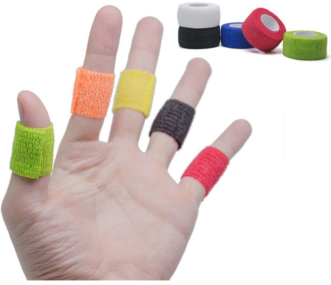 모노폴리 5cm 탄력 압박 붕대 점착밴드 테이핑 손가락 물집 굳은살 골프 농구, 1개