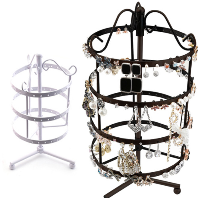 미스21 컬러 돌아가는 귀걸이 진열대 보관함