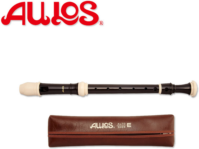 아울로스 알토 리코더 509B 바로크식 509-B 최고급모델 수행평가, 단일상품(혼합컬러), 1개