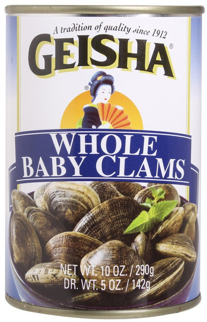 Geisha 홀 베이비 클램, 290g, 1개