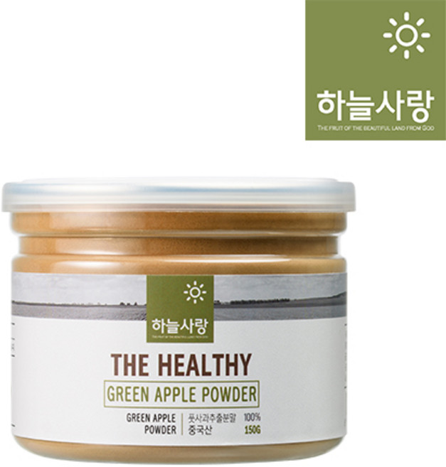 하늘사랑 10배 고농축 풋사과 추출분말 가루 150g, 1개