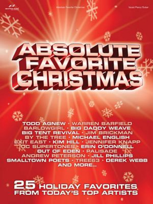 Absolute Favorite Christmas: Piano/Vocal/Guitar Paperback, Brentwood-Benson Music Publishing