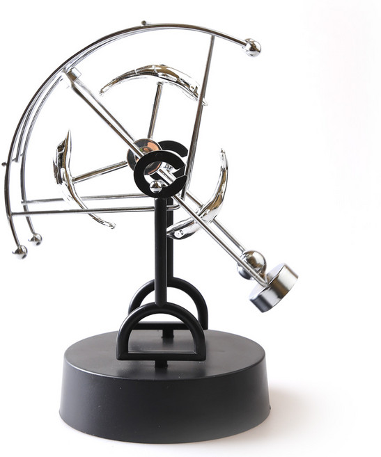 크리에잇투 진자운동 금속 회전장식, 라운드볼