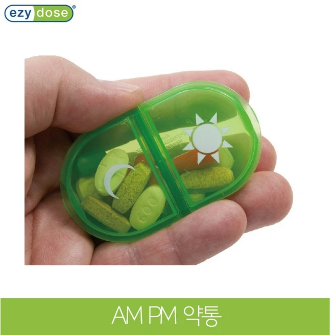 이지도즈 7일 AM PM 약통 색상랜덤 67433, 1, 1개 - 쿠팡