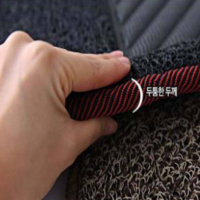 홉스 스팅어 엣지 코일카매트 차량발판, 트랙스(3P), 확장형