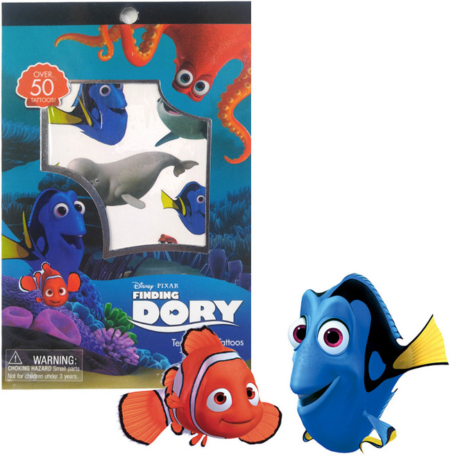 디즈니 도리를 찾아서 타투 스티커북, 1개