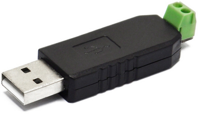 티앤디 USB to RS485 컨버터 통신모듈 CH340 시리얼 통신, 1개