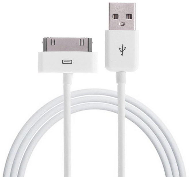 블링어스 아이폰 아이패드 30핀 USB 케이블, 100cm, 1개