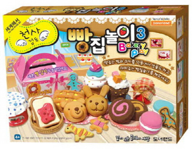 도너랜드 천사점토 빵집놀이 3호, 1개